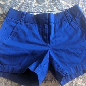 JCrew Chino shorts size 4 blue
